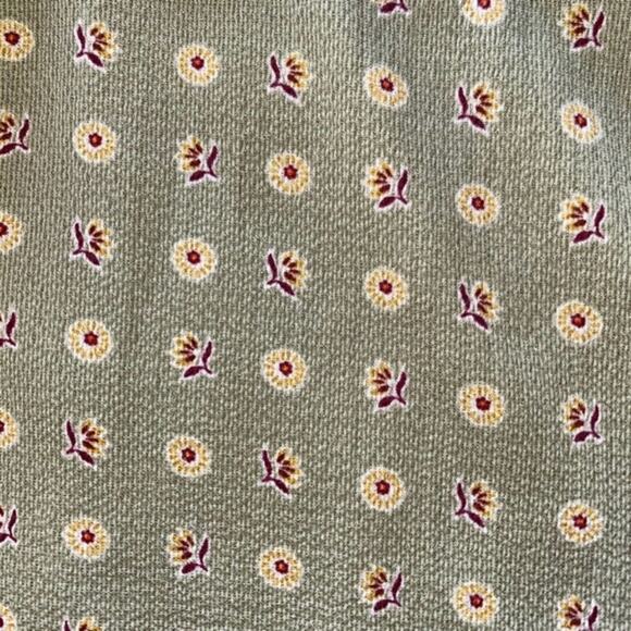 Monteau sweetheart neckline off the shoulder sage green crop top | Sz M - Picture 4 of 5